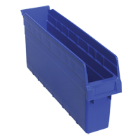 Bacs pour &eacute;tag&egrave;re Store-Max, 4-3/8" la x 8" H x 17-7/8" p, Bleu, Capacit&eacute; 56 lb Equipex