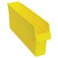 Bacs pour &eacute;tag&egrave;re Store-Max, 4-3/8" la x 8" H x 17-7/8" p, Jaune, Capacit&eacute; 56 lb Equipex