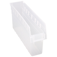 Bacs pour &eacute;tag&egrave;re Store-Max, 4-3/8" la x 8" H x 17-7/8" p, Transparent, Capacit&eacute; 56 lb Equipex