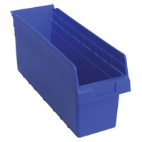 Bacs pour &eacute;tag&egrave;re Store-Max, 6-5/8" la x 8" H x 17-7/8" p, Bleu, Capacit&eacute; 56 lb Equipex