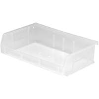 Bacs ultra empilable & suspendable, 7-3/8" la, 3" h x 11" p, Transparent Equipex