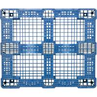 Palette en plastique RachoCell, Acc&egrave;s de Quatre c&ocirc;t&eacute;s, 48" lo x 40" la x 6-1/3" h Equipex