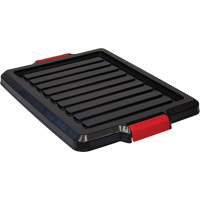 Couvercle pour contenant avec loquet en plastique Equipex