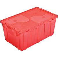 FP243C FliPak Nestable Tote, 26.9" x 16.9" x 12.1", Red Equipex