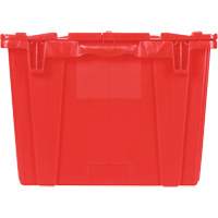 FP243C FliPak Nestable Tote, 26.9" x 16.9" x 12.1", Red Equipex