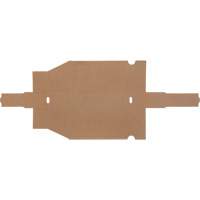 Boîtes profondes en carton ondul&eacute;, 1-15/16" la x 11-1/4" p x 4-1/2" h, Beige Equipex