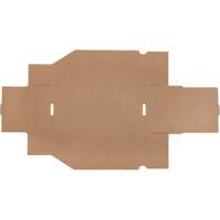 Deep Corrugated Parts Bins, 5-3/4" W x 11-1/4" D x 4-1/2" H, Beige Equipex