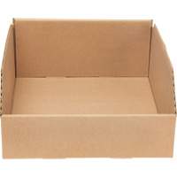Deep Corrugated Parts Bins, 9-3/4" W x 11-1/4" D x 4-1/2" H, Beige Equipex