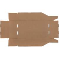 Deep Corrugated Parts Bins, 9-3/4" W x 17-1/4" D x 4-1/2" H, Beige Equipex