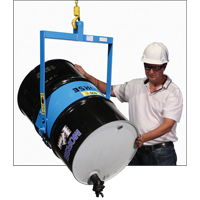 Leveurs de baril - Inclinaison manuelle, Baril de 55 gal. US (45 gal. imp.), Capacit&eacute; 800 lb/363 kg Equipex