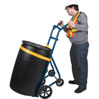 Diable pour baril, Fabriqu&eacute; en Acier, 25 - 55 gal. US (20 - 45 gal. imp.) Equipex