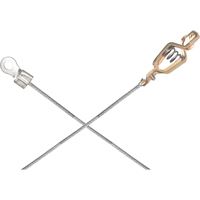 Light-Duty Bonding & Grounding Wire Assemblies - Alligator Clip & 1/4" Terminal Connectors Equipex