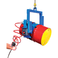 BASCULE BARIL POUDRE MOTEUR AIR, Baril de 55 gal. US (45 gal. imp.), Capacit&eacute; 1500 lb/680 kg Equipex