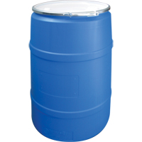 Polyethylene Drums, 55 US gal (45 imp. gal.), Open Top, Blue Equipex