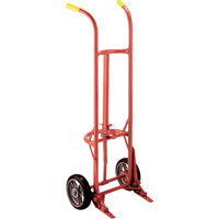 Chariots ergonomiques pour baril, Fabriqu&eacute; en Acier, 55 - 85 gal. US (45 - 70 gal. imp.) Equipex
