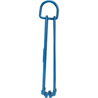 Crochets de levage pour baril horizontal, 55 gal. US (45 gal. imp.), Cap. 1000 lb/454 kg Equipex