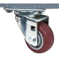 Leak Containment Drum Dolly, 24.25" dia. X 7.625" H, 1.5 US Gal. Spill Cap. Equipex