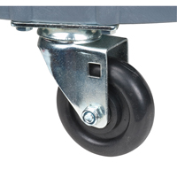 Leak Containment Drum Dolly, 24.25" dia. X 8.625" H, 1.5 US Gal. Spill Cap. Equipex