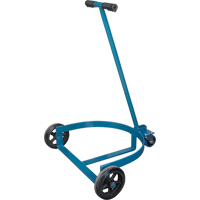 Diable surbaiss&eacute; pour barils, Fabriqu&eacute; en Acier, 55 gal. US (45 gal. imp.) Equipex