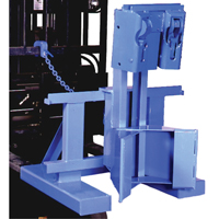 Manipulateur de barils MORSPEED 1500 pour chariot &eacute;l&eacute;vateur, Pour 55 gal. US (45 gal. imp.) Equipex