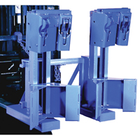 Manipulateur de barils MORSPEED 1500 pour chariot &eacute;l&eacute;vateur, Pour 30 - 85 gal. US (25 - 70 gal. imp.) Equipex