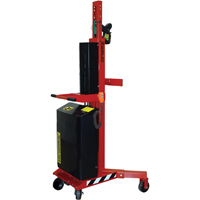 Manipulateur ergonomique de baril &agrave; lev&eacute;e motoris&eacute;e, DM-100-PL, 30 - 85 gal. US (25 - 70 gal. imp.) Equipex