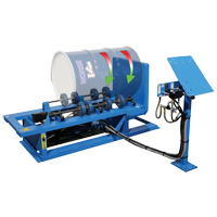M&eacute;langeur de baril Hydra-Lift, 55 gal. US (45 gal. imp.) Capacit&eacute;, Vitesse variable, 1 CV Equipex