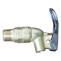 Zinc Drum Faucet - No Flame Arrestor , Zinc Alloy, 3/4" NPT Inlet Equipex