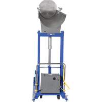Tombereau hydraulique portatif pour baril, Pour 30 - 55 gal. US (25 - 45,8 gal. imp.) Equipex