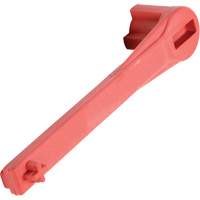 Cl&eacute; pour bouchon-&eacute;crou sp&eacute;cialis&eacute;e &agrave; un seul c&ocirc;t&eacute;, Ouverture de 1-1/4", Poign&eacute;e 8", Nylon anti&eacute;tincelles Equipex