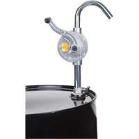 Rotary Drum Pump, Aluminum, Fits 5-55 Gal., 9.5 oz./Stroke Equipex