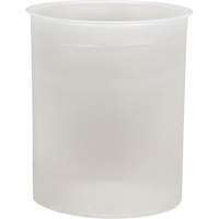 Doublure pour seau en plastique, 11-1/4" dia. x 14" h, 5 gal. US (4,16 gal. imp.) capacit&eacute; Equipex
