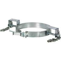 Anneau de bascule pour baril, Baril de 30 gal. US (24,98 gal. imp.), Capacit&eacute; 1200 lb/ 544 kg Equipex