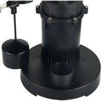 Thermoplastic Submersible Sump Pump, 2560 GPH, 115 V, 4.6 A, 1/3 HP Equipex