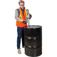 Rotary Type Drum Pump, Stainless Steel, Fits 55 Gal., 12 oz./Stroke Equipex