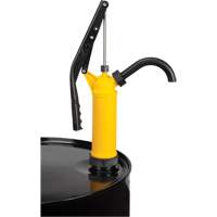 Lever-Type Drum Pump, Polypropylene, 14 oz./Stroke, Fits 5-55 Gal. Equipex