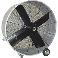 Belt Drive Drum Fans, Industrial, 1 Speed, 48" Diameter Equipex