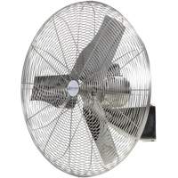 Stainless Steel Food Service Washdown Air Circulating Fans, Industrial, 1 Speed, 20" Diameter Equipex