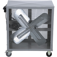 Ventilateur &agrave; filtre mobile et robuste &agrave; entraînement direct, 2 Vitesses Equipex