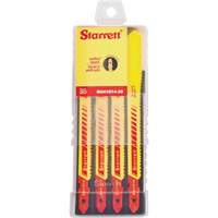 Unified Shank&reg; Jig Saw Blades, Bi-Metal, 4" L, 10-14 TPI Equipex