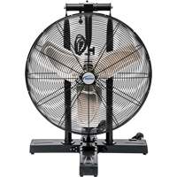 Foldable Pedestal Fan, Industrial, 3 Speed, 24" Diameter Equipex