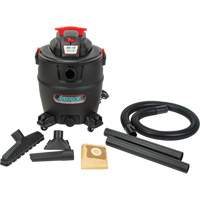 Vacuum, Wet-Dry, 6 HP, 16 US Gal. (60.6 Litres) Equipex