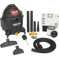 Built-In Pump Shop Vacuum, Wet-Dry, 6 HP, 18 US Gal. (68.1 Litres) Equipex