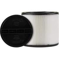 Vacuum Filter, Cartridge, Fits 5 US gal. Equipex