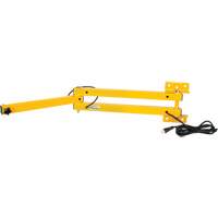 Bras verrouillables double 180 avec deux r&eacute;ceptacles Equipex