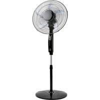 Oscillating Pedestal Fan with Remote Control, Commercial, 3 Speed, 16" Diameter Equipex