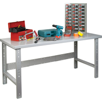 Pre-Designed Workbench, 72" W x 30" D x 34" H, 2500 lbs. Capacity Equipex