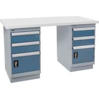 Pre-Designed Workbench, 72" W x 30" D x 34" H, 2500 lbs. Capacity Equipex