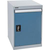 Full-Door Pedestal Workbench, 28" H x 18" W x 21" D Equipex