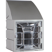 Casier, 12" x 15" x 12", Gris, Assembl&eacute; Equipex